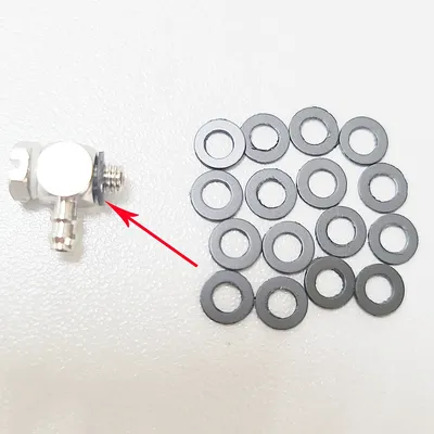 Graphit Dichtung RC Hydraulische Modell Öl Düse Schraube Spezielle Zubehör Image