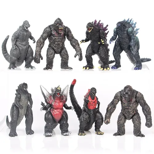 1 stücke Godzilla Anime Action Figure 8 5 CM Kinder Spielzeug Godzilla König Kong Atom Explosion