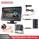 Mjdoud Auto Rückfahr kamera mit Monitor für LKW-Fahrzeug parken 4.3 "Bildschirm Rückfahr kamera