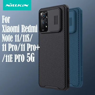 Für Xiaomi Redmi Note 11 Pro / Pro+ Plus 5G Globale Fall NILLKIN CamShield Fall Slide Kamera Abdeckung für Redmi Note 11 11S 11E Pro