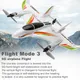 2 4g 6ch x450 3d/6g rc vertikaler start led rc segel flugzeug feste flügel rc flugzeug modell rtf