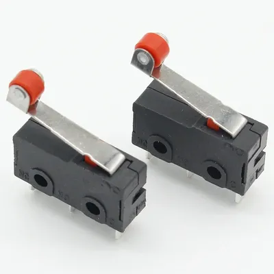 10 Pcs Mini Micro Limit Schalter Roller Lever Arm SPDT Snap Action LOT