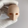 1/6 Kugelgelenk Puppe Acceesories Kopf für 30cm BJD Puppe Weiße Haut Keine Augen Baby Puppe DIY