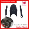 Erweiterte Fender Set Kotflügel Standard und Erweitern Vorne Hinten für Kaabo Mantis 10 zoll
