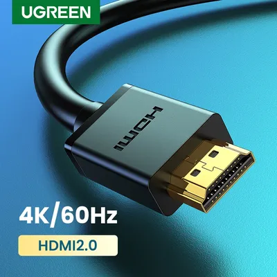 Ugreen High Speed HDMI Kabel für Xiaomi Mi Box PS4 HDMI Splitter HDMI Schalter Kabel 1m 2m Gold