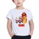 Baby Jungen Kühlen Feuerwehr Auto Geburtstag Zahlen Name T-Shirt Kinder Mädchen Glücklich Geburtstag