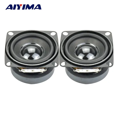 Aiyima 2pcs Subwoofer Hifi 2 Zoll 4 Ohm 5w Voll bereichs lautsprecher Mini Woofer Lautsprecher DIY