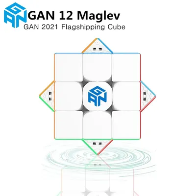 [Picube] GAN 12 Maglev UV Magnetischer Zauberwürfel 3x3x3 Würfel Stickerless Gan12 Maglev Leap Image