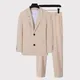 Neue Boutique (Blazer + Hose) männer Anzug Business Port Stil Casual Mode Dünne Koreanische Hochzeit