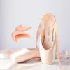 Frauen Ballett Pointe Schuhe Professionelle Mädchen Satin Rosa Ballerina Schuhe Mit Silikon Zehen Pad Kinder Mädchen Ballett Schuhe