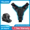 TELESIN Motorrad Helm Strap Mount Front Kinn Stehen Halter für GoPro Hero DJI Osmo Action Insta360 Action Kamera Zubehör