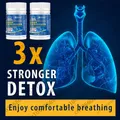Lungen reinigung Detox Pillen unterstützen die Gesundheit der Atemwege Rauchen Asthma verbessern