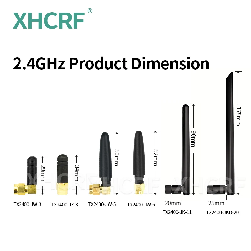 2,4 GHz Router-Antenne für drahtloses Modul 2,4 GHz WiFi-Antennen Superkurze Omni ZigBee Internet SMA-Stecker 2,4 G externe Antenne Image