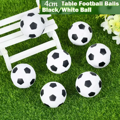 6 stücke Mini Bunte Fußball Ball Home Indoor Spiel Tabelle Fußball Bälle Kid Erwachsene Spielzeug
