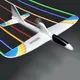 Flugzeuge Leucht USB Lade Elektrische Hand Werfen Segelflugzeug Weiche Schaum Farbige Lichter DIY