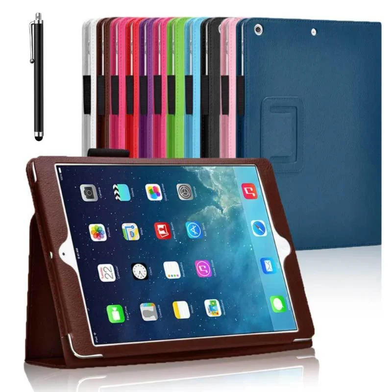 Flip Case für iPad 10,2 7. 8. 9. 10. Generation iPad Cover A2197 A2270 A2428 A2602 PU Leder Cover iPad 10.9 Mini 5 6 Pro 11 Funda Image