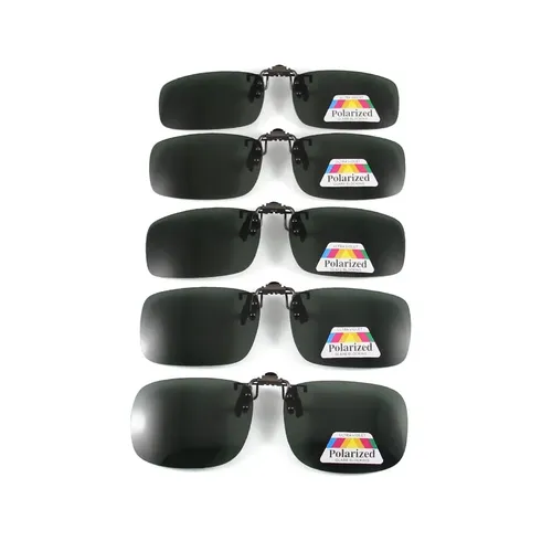 Polarisierte Sonnenbrille Clip auf können flip up Sonnenbrille Clip Driving Brillen Polarisierte
