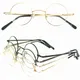 60er Jahre Vintage 38mm kleine runde Brillen gestelle Feder scharniere Myopie RX-Brille Brille