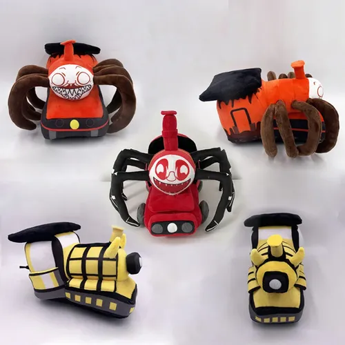 22cm Choo-Choo Charles Plüsch Spielzeug Horror Spiel Abbildung Stuffed Puppe Weiche Spinne Stofftier
