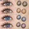 Bio-essenz 1 Paar Colorcon Koreanische Farbige Kontaktlinsen für Augen Big Eye Linsen Braun Linsen