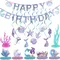Kleine Meerjungfrau Thema Party Dekorationen Girlanden Anhänger Banner Korallen Tisch Ornament Mädchen Geburtstag Party Supplies Baby Dusche