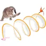 Gefaltet Katze Tunnel S Typ Katzen Tunnel Frühling Spielzeug Maus Tunnel Mit Kugeln Und Crinkle