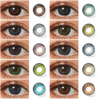 Magister Kontaktlinsen Für Frauen Make-Up 3 Ton Kontaktlinsen Für Augen Braun Lila Farbige Linsen 2