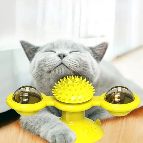 Windmühle Katze Spielzeug Interaktive Haustier Spielzeug für Katzen Puzzle Katze Spiel Spielzeug Mit
