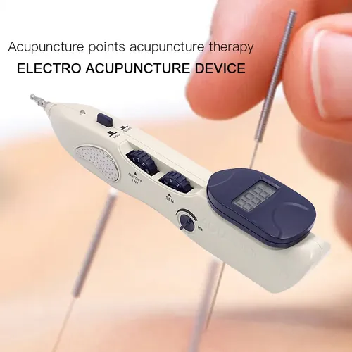 Mit Digital Display Tragbare Laser Akupunktur Stift Electro Akupunktur Punkt Muscle Stimulator Gerät