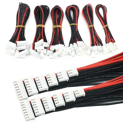 5 teile/los JST-XH 1S 2S 3S 4S 5S 6S 20cm 22AWG Lipo Balance draht Verlängerung Aufgeladen Kabel