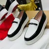 Männer vulkan isierte Schuhe schwarz weiß Slipper Slipper Lack leder für Männer Freizeit schuhe