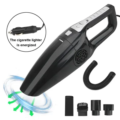 12V 120W Auto Staubsauger Kits Universal Für Nass Trocken Reinigung Handheld Leistungsstarke Gerät Image