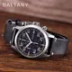 Baltany Retro Quarz Chronograph Uhr vk67 39mm Zifferblatt 10atm wasserdichte Kalender fenster