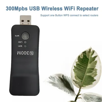 300 Mbit/s USB Wireless WiFi Smart TV Netzwerkadapter Universal HDTV RJ45 Lan Port Repeater AP WPS für Samsung LG Sony TV