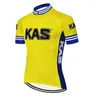 Team KAS maillot ciclismo retro sommer quick dry atmungsaktiv radfahren jersey hülse roupa ciclismo