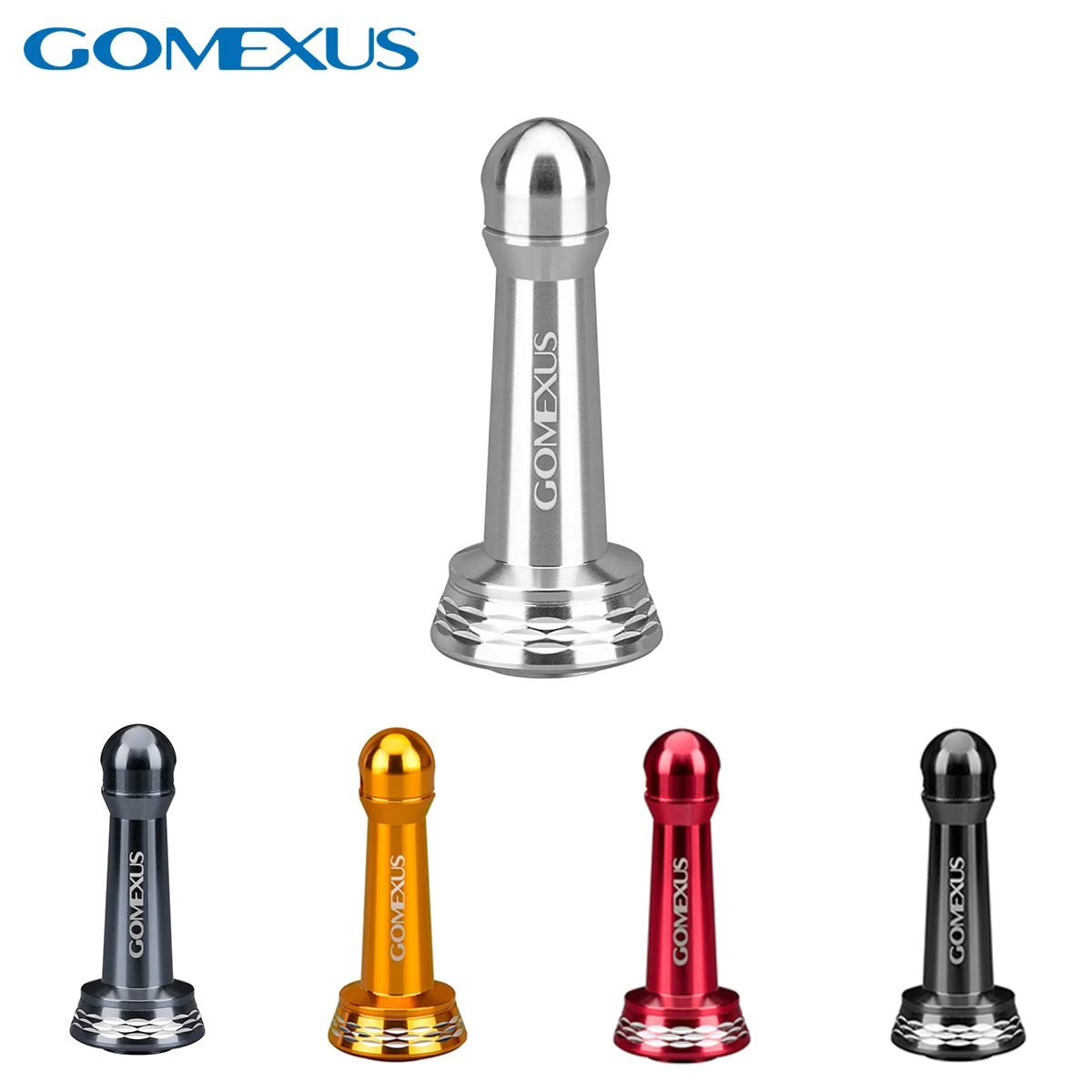 Gomexus Angelrollen Ständer R1 für Shimano Stradic FL Stella Daiwa Luvias 19 Certate LT 1000 - 4000 Spinnrolle Schutz 42mm Metall Image