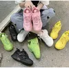 Comemore neue Turnschuhe Frauen Frühling Plattform Casual Sportschuhe Mode Sneaker Korb gelb