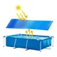 3x2m Solar plane rechteckige Schwimmbads chutz abdeckung Wärme isolation folie für Innen-Außen
