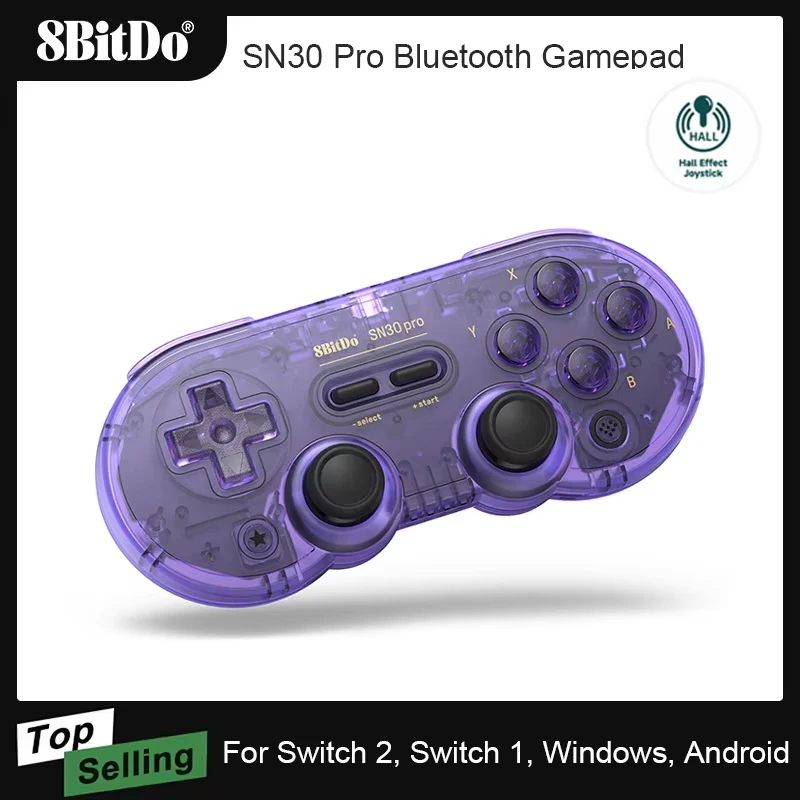 8BitDo SN30 Pro Game Controller für Nintendo Switch 2 Wireless Bluetooth Gamepad für Android MacOS Steam Windows PC Joystick Image