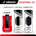 Vittoria Corsa Next/Corsa Control/Rubino Pro 700 × 25/28/30c Graphen Tubeless Reifen und Tube Road