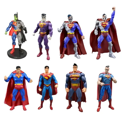 Mcfarlane Spielzeug Superman Batman der Joker 18cm Action figur Puppe Spielzeug Modell Garage Kit