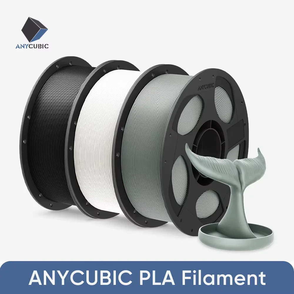 ANYCUBIC 3D-Drucker Mehrfarbiges Filament PLA 1,75 mm 1 kg/Rolle Kunststoff-Gummi-Verbrauchsmaterial für FDM 3D-Drucker Kobra 2 Pro Image