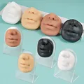 Weiche Silikon Mund & Nase Modell Für Piercing Gesicht Modell Simulation Display Requisiten Lehre