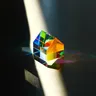 Würfel-Aurora-Kabine mit heiß verkauftem Licht zittert mit dem gleichen Kolor prisma zum
