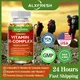 Alxfresh Multi vitamin b Kapsel Anti oxidation Hautre paratur Leber Gesundheit & Energie Pflege vb