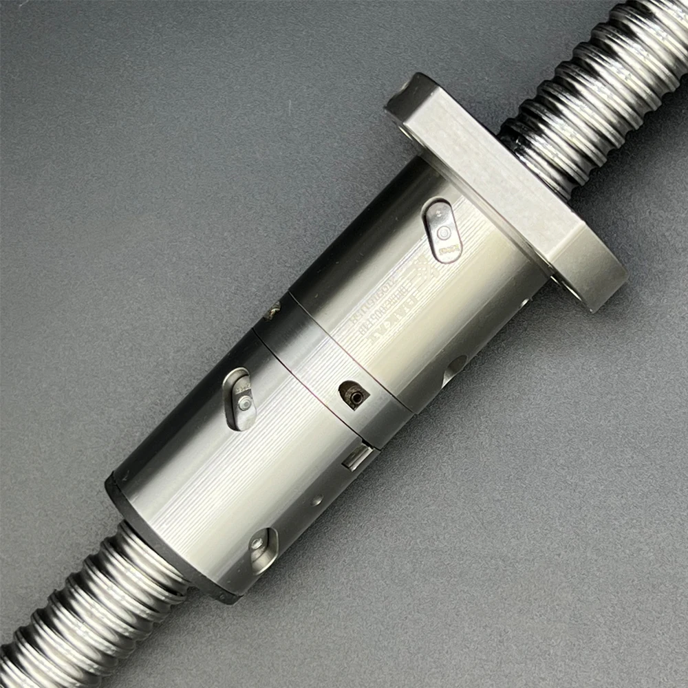 C5-Kugelumlaufspindel, bearbeitet, 1605-Kugelumlaufspindel, DFU1605, anpassbar, jede Größe, Rollenkugelumlaufspindel mit doppelter Kugelmutter für CNC-Teile Image