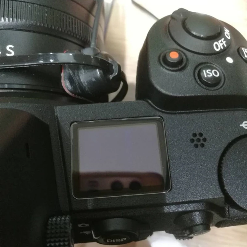 Glas-LCD-Displayschutzfolie für Nikon Z9 Z8 Z7II Z6II Z6III Z7 Z6 II Info Top Shoulder Screen der Z7 6 9 Kamera Image