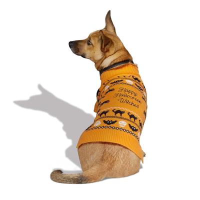 Witches Sweater for Dogs & Cats, XX-Small, Orange