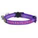 Purple Personalized Reflective Cat Collar, X-Small