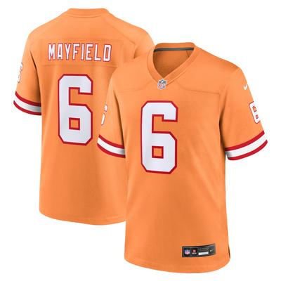 Tampa Bay Buccaneers Nike Game Secondary Ausweichtrikot – Baker Mayfield – Jugend Image